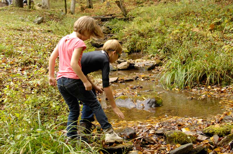 Kids-playing-in-creek