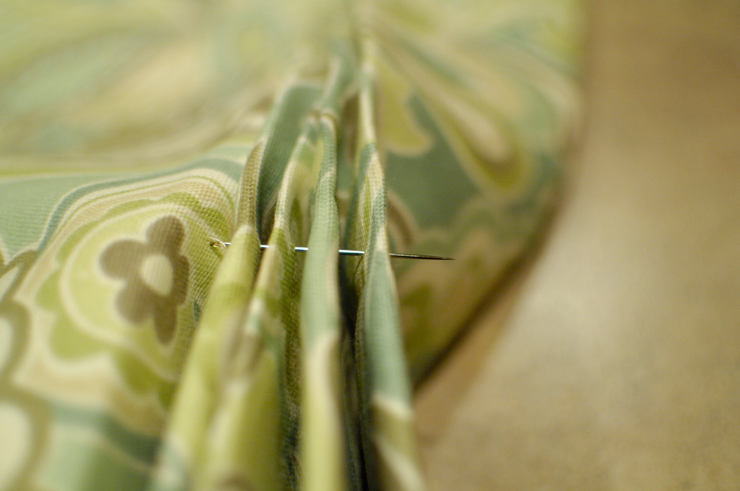 Stitching-accordion-folds