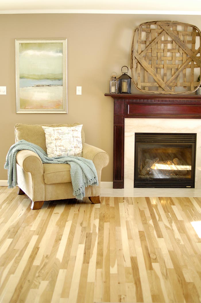 Hickory floor